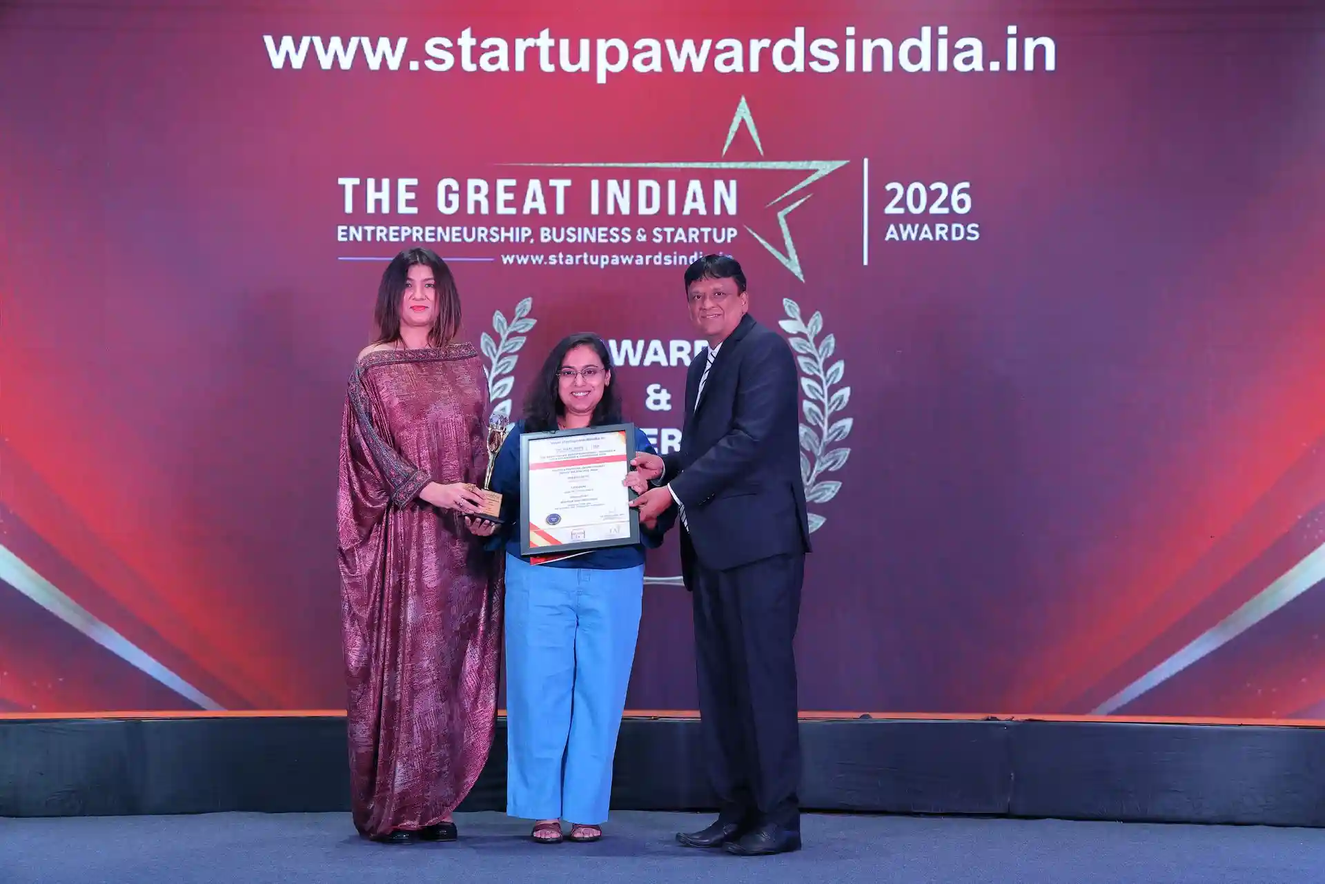 award winner Varsha